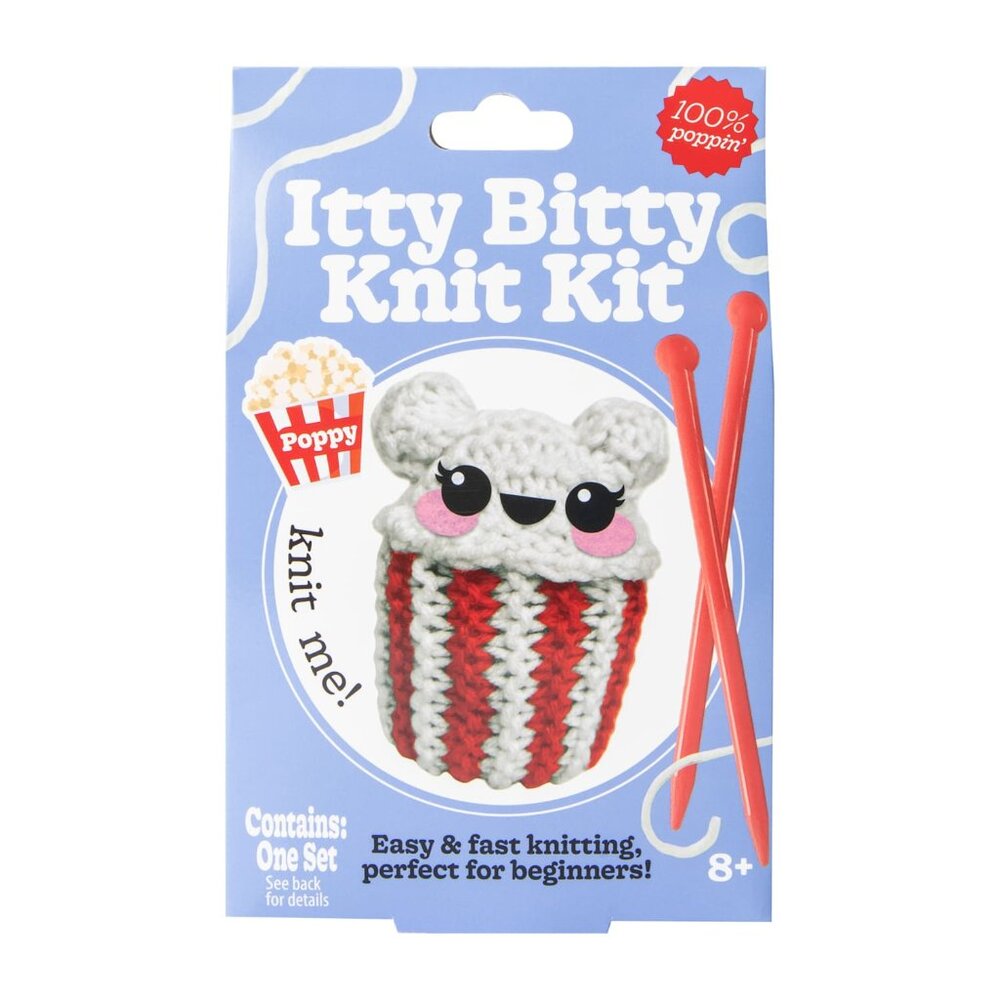 Itty Bitty Knit Kit  - Popcorn